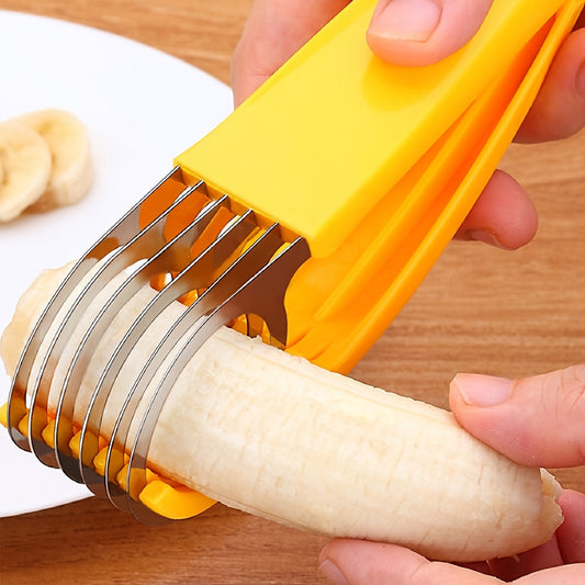 1pc, Fruit Slicer, Creative Banana Slicer