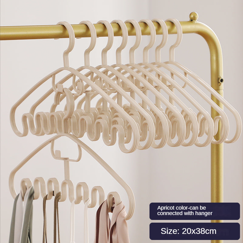 Multi-functional household clothes hanging rack without trace drying rack