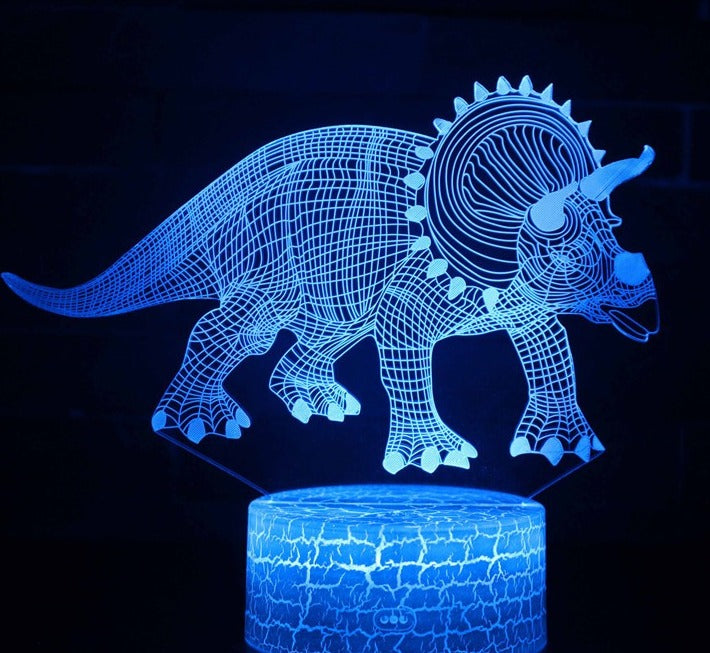 Dinosaur Series Colorful 3D nightlight