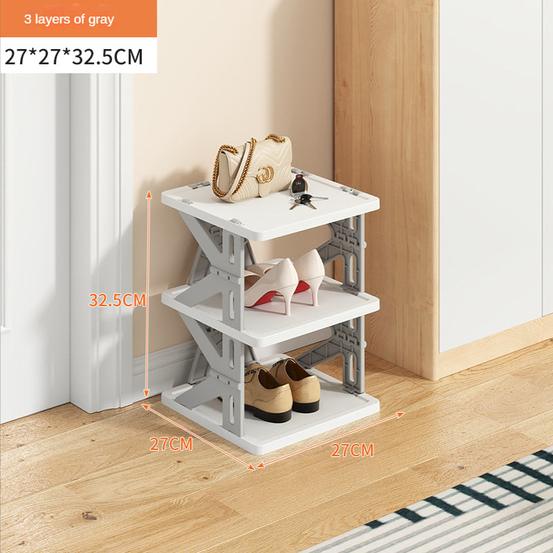 Easy shoe rack without installation