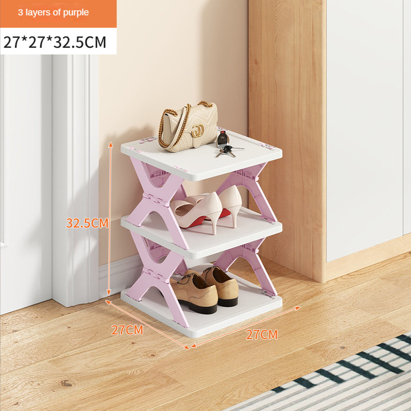 Easy shoe rack without installation