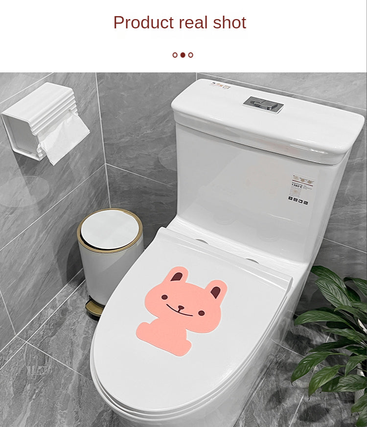 Self-adhesive toilet deodorant sticker