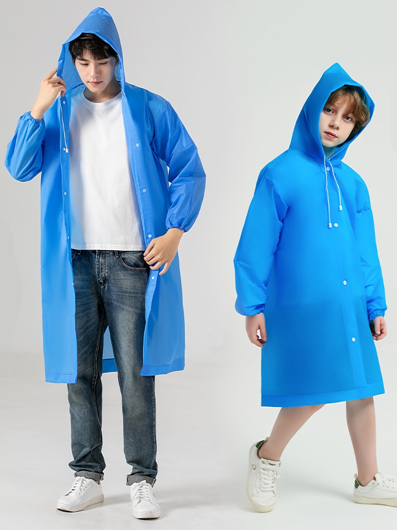 Rain Ponchos For For Adults And Kids  Reusable