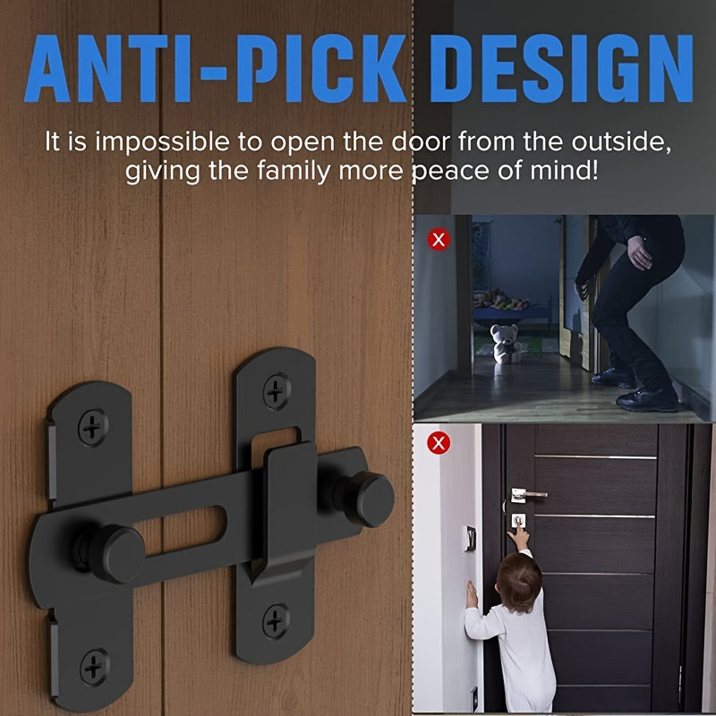 5pc Sliding Barn Door Lock