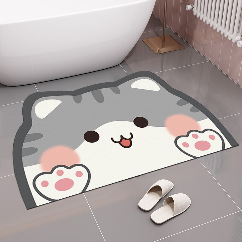 Bathroom Door Mat Household Carpet Cushion Non slip Foot Mat