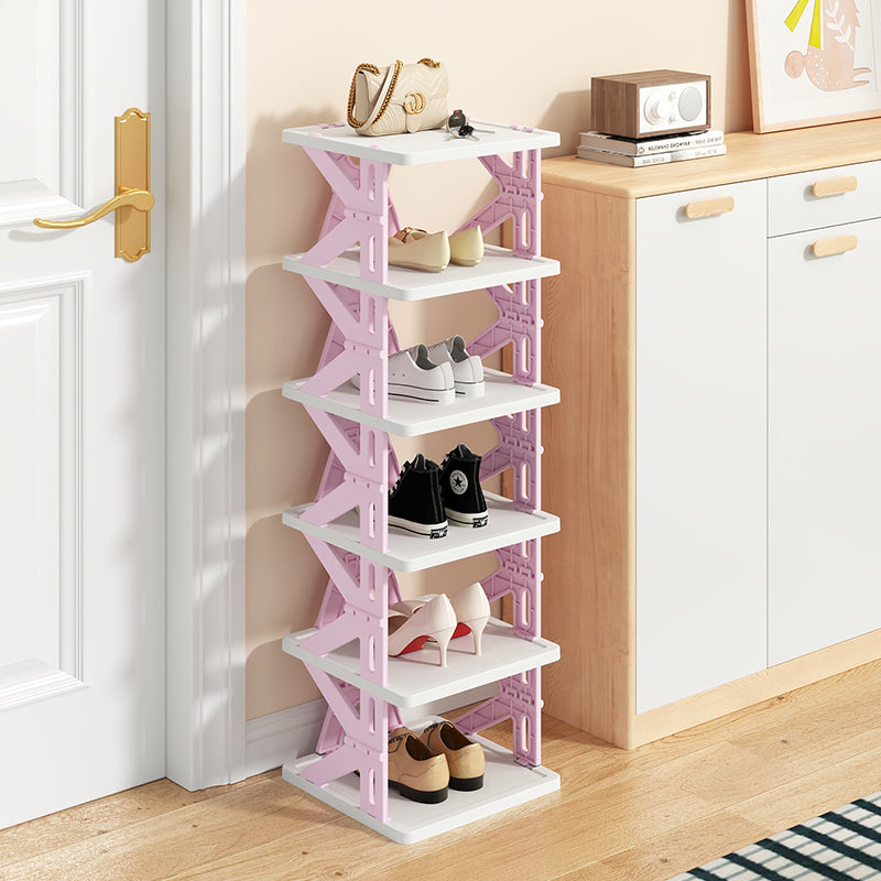 Easy shoe rack without installation