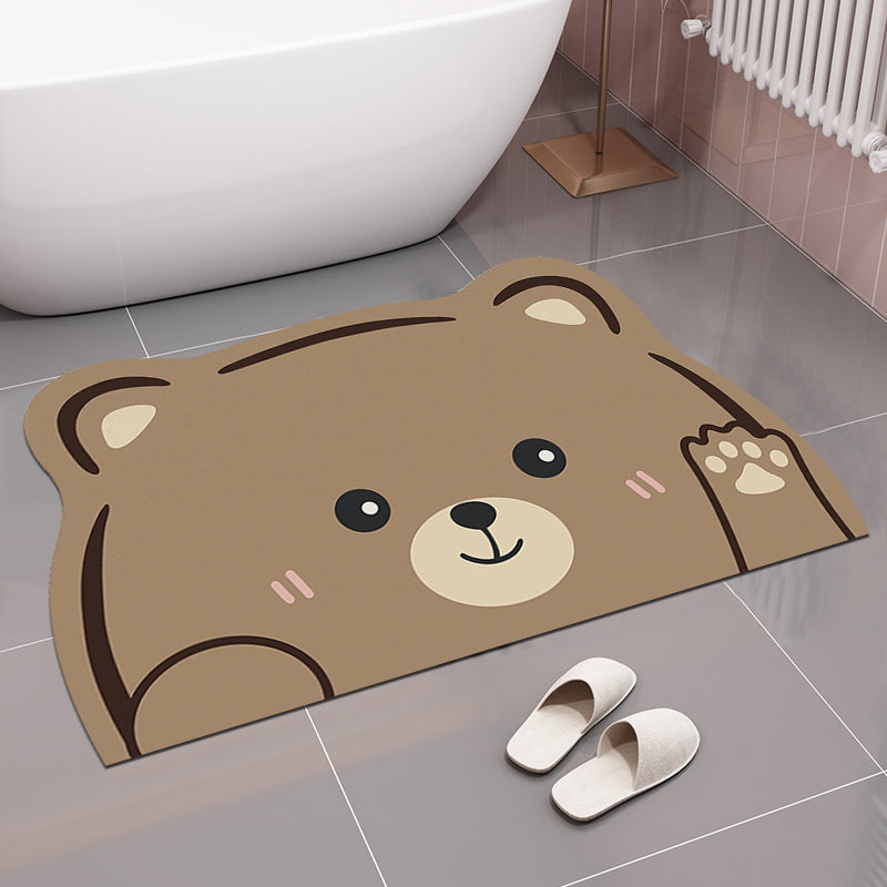 Bathroom Door Mat Household Carpet Cushion Non slip Foot Mat