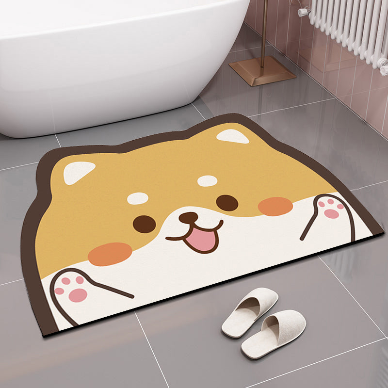 Bathroom Door Mat Household Carpet Cushion Non slip Foot Mat