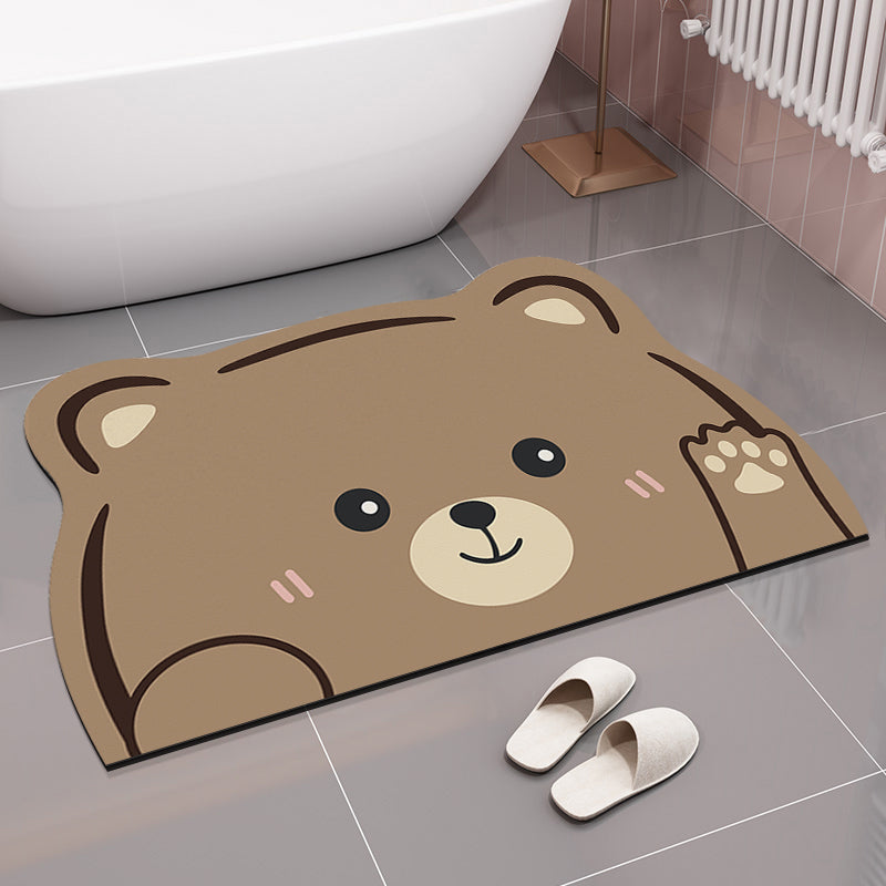 Bathroom Door Mat Household Carpet Cushion Non slip Foot Mat