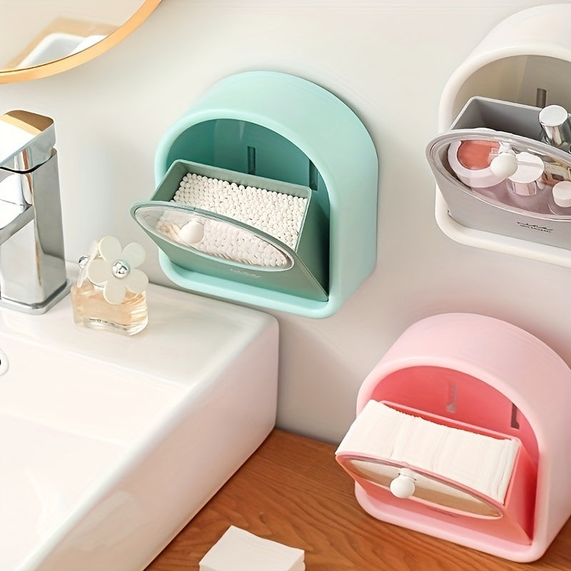 1pc Makeup Cotton Storage Box