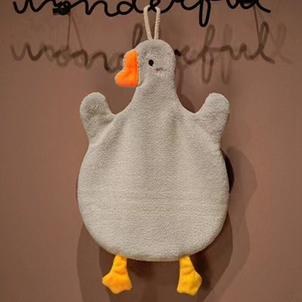 2pc Cartoon Duck Hand Towels