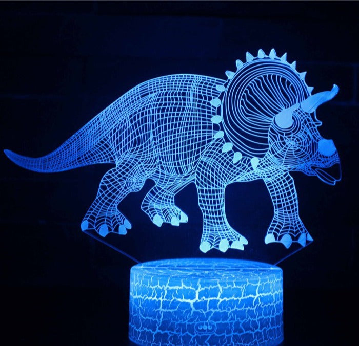 Dinosaur Series Colorful 3D nightlight