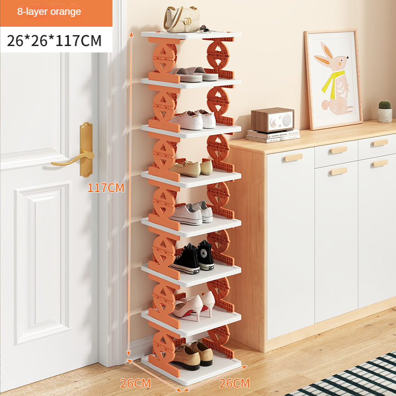 Easy shoe rack without installation